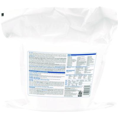VersaSure Cleaner Disinfectant Wipes, Refill, 1-Ply, 12 x 10, Fragranced, White, 110/Pouch