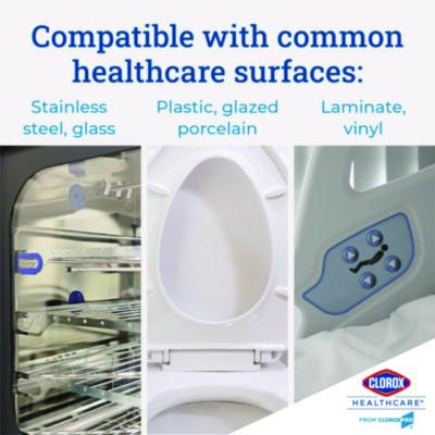 Spore Defense Cleaner Disinfectant, Closed System, 1 gal Refill Bottle, 4/Carton