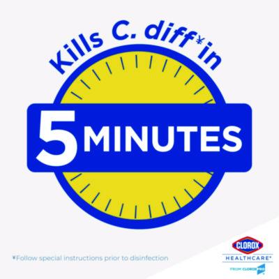 Spore Defense Cleaner Disinfectant, Open System, 1 gal Refill Bottle, 4/Carton