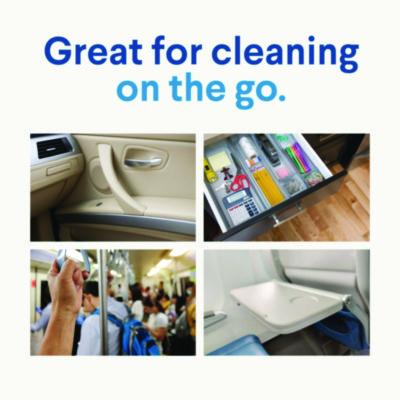 Disinfecting Cleaning Wipes, Flex Pack, 1-Ply, 8 x 7, Lemon Scent, White, 75 Towels/Box