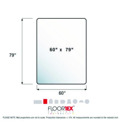 CHAIRMAT,PC,60X79,RECTGL