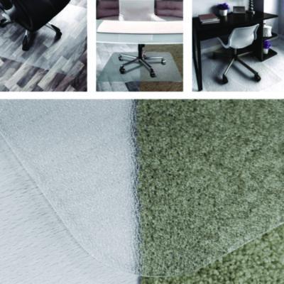 Cleartex Unomat Anti-Slip Chair Mat for Hard Floors/Flat Pile Carpets, 60