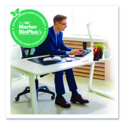 Ecotex Marlon BioPlus Rectangular Polycarbonate Chair Mat for Hard Floors, Rectangular, 46