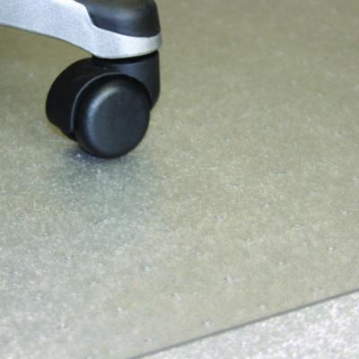 Ecotex Marlon BioPlus Rectangular Polycarbonate Chair Mat for Low/Medium Pile Carpets, Rectangular, 35