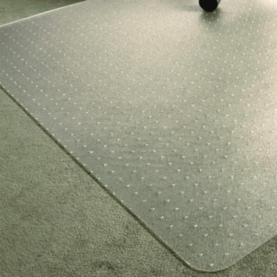 Ecotex Marlon BioPlus Rectangular Polycarbonate Chair Mat for Low/Medium Pile Carpets, Rectangular, 45