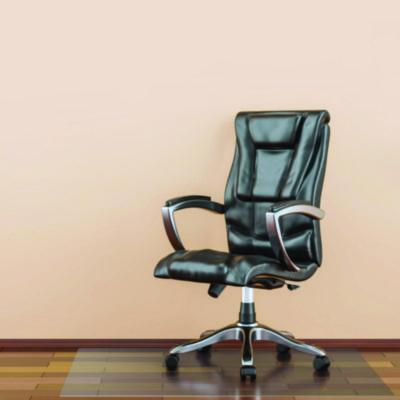 Cleartex MegaMat Heavy-Duty Polycarbonate Mat for Hard Floor/All Carpet, 46 x 53, Clear