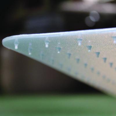 Cleartex Polypropylene Foldable Chair Mat for Carpets, 35