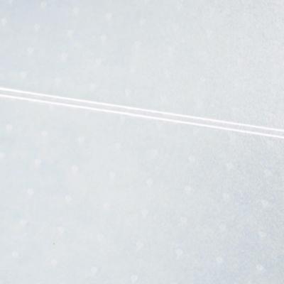 Cleartex Polypropylene Foldable Chair Mat for Carpets, 46 x 57, Translucent