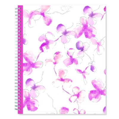 Blue Sky Breast Cancer Awareness Create-Your-Own Cover Weekly/Monthly Planner, Orchids Artwork, 11 x 8.5, 12-Month (Jan to Dec): 2025 (BLS137268) BLS137268