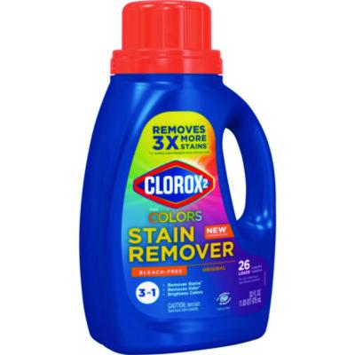 For Colors Stain Remover and Laundry Additive, Bleach Free, Original, 33 oz Bottle, 6/Carton