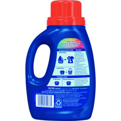 For Colors Stain Remover and Laundry Additive, Bleach Free, Original, 33 oz Bottle, 6/Carton