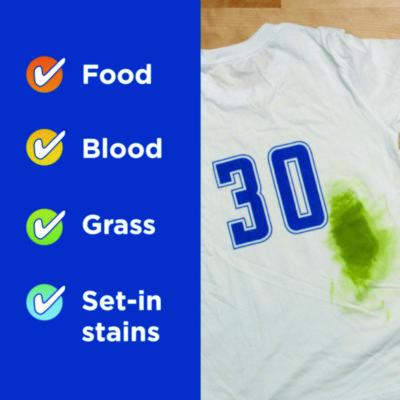 For Colors Stain Remover and Laundry Additive, Bleach Free, Original, 33 oz Bottle, 6/Carton