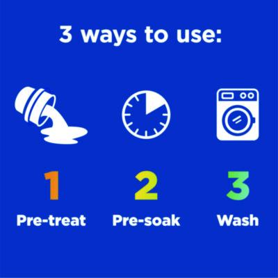 For Colors Stain Remover and Laundry Additive, Bleach Free, Original, 33 oz Bottle, 6/Carton