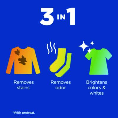 For Colors Stain Remover and Laundry Additive, Bleach Free, Original, 33 oz Bottle, 6/Carton