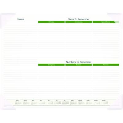 Puppies Monthly Desk Pad Calendar, Puppies Photography, 22 x 17, White Sheets, Clear Corners, 12-Month (Jan to Dec): 2025