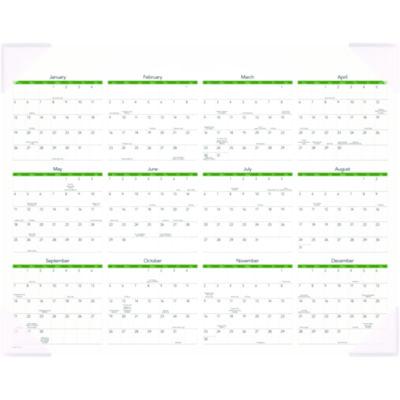 Puppies Monthly Desk Pad Calendar, Puppies Photography, 22 x 17, White Sheets, Clear Corners, 12-Month (Jan to Dec): 2025