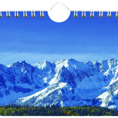 Scenic Monthly Wall Calendar, Landscape Photography, 15.5 x 22.75, White/Multicolor Sheets, 12-Month (Jan-Dec): 2025