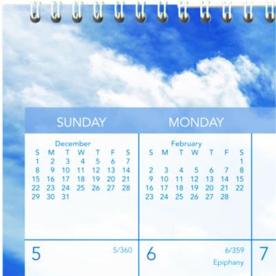 Tropical Escape Wall Calendar, Tropical Escape Photography, 15 x 12, Pale Blue/Multicolor Sheets, 12-Month (Jan to Dec): 2025