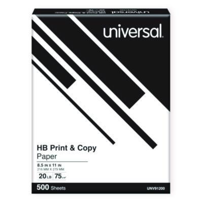 High-Bright Multipurpose Paper, 20 lb Bond Weight, 8.5 x 11, White, 500 Sheets/Ream, 10 Reams/Carton, 40 Cartons/Pallet