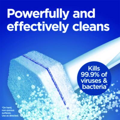 ToiletWand Disposable Toilet Cleaning System: Handle, Caddy and Refills, White