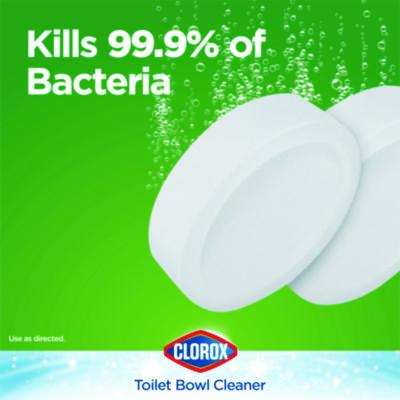 Ultra Clean Toilet Tablets Bleach, 3.5 oz Tablet, 2/Pack, 6 Packs/Carton