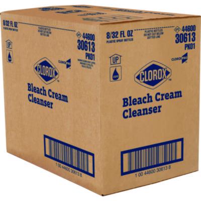 Bleach Cream Cleanser, Fresh Scent, 32 oz Bottle, 8/Carton