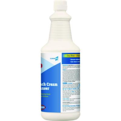 Bleach Cream Cleanser, Fresh Scent, 32 oz Bottle, 8/Carton