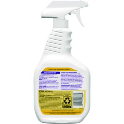 Multi-Surface Cleaner, Lemon, 32 oz Spray Bottle, 9/Carton