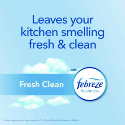 ForceFlex MaxStrength Tall Kitchen Drawstring Trash Bags, 13 gal, Fresh Clean Scent, 24 x 28, White, 34/Box, 6 Boxes/Carton