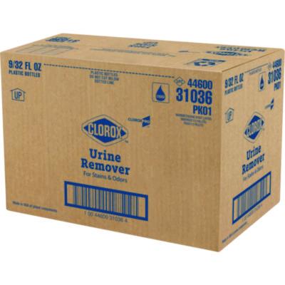 CloroxPro Urine Remover for Stains and Odors, 32 oz Spray Bottle, 9/Carton