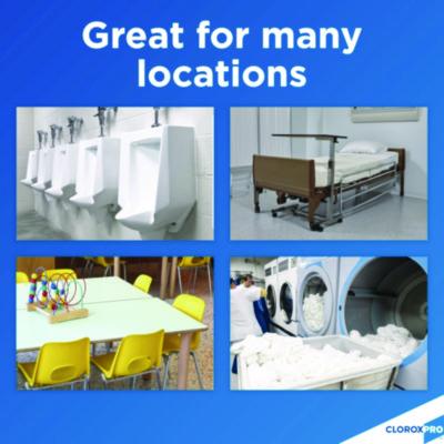 CloroxPro Urine Remover for Stains and Odors, 32 oz Pull top Bottle, 6/Carton