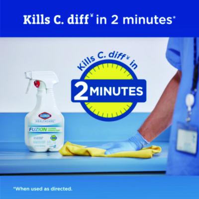 Fuzion Cleaner Disinfectant, 32 oz Spray Bottle
