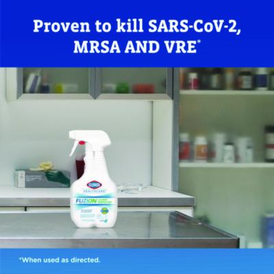 Fuzion Cleaner Disinfectant, 32 oz Spray Bottle