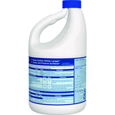 Concentrated Regular Disinfecting Bleach, 81 oz Bottle, 6/Carton