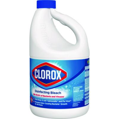 Concentrated Regular Disinfecting Bleach, 81 oz Bottle, 6/Carton