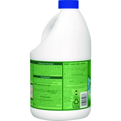 CloroxPro Results Concentrated Outdoor Bleach, 81 oz Bottle, 6/Carton