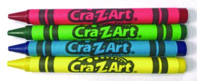 Washable Crayons, Assorted, 4/Pack