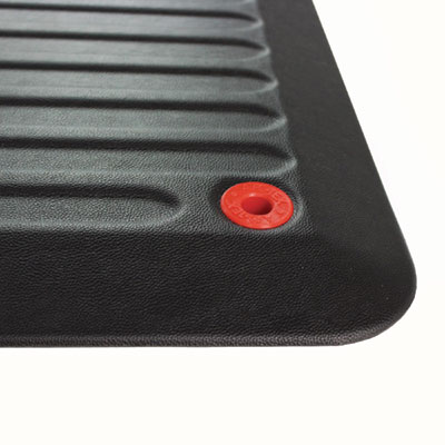 AFS-TEX 6000X Anti-Fatigue Mat, 23 x 67, Midnight Black