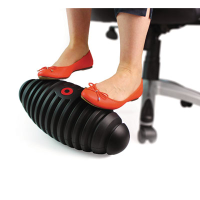 AFS-TEX Dynamic Foot Rest, 16 x 7 x 7, Midnight Black