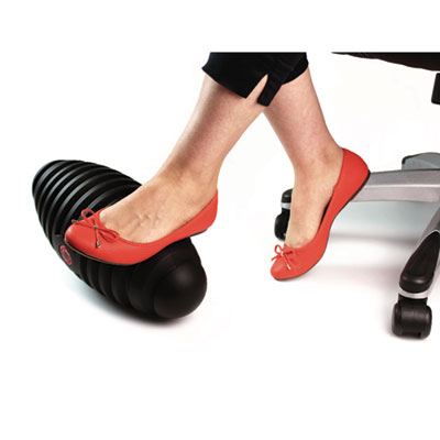 AFS-TEX Dynamic Foot Rest, 16 x 7 x 7, Midnight Black