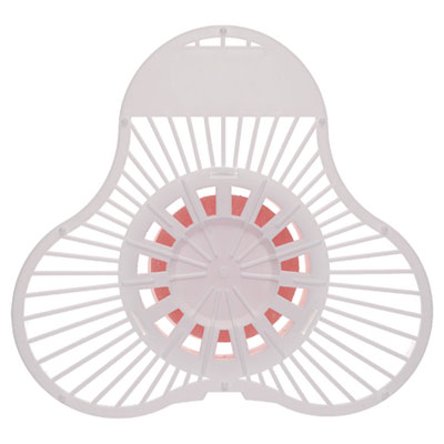 Para Urinal Screen w/Deodorizer Block, Cherry Scent, 4 oz, Dozen