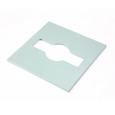 Alpine Industries 29 Gallon Trash/Recycling Cans, Steel, Blue Cans/Bottles Recycling with Mixed Lid, Black Trash Can with Square Lid (ALH4450BLKKIT5) ALH4450BLKKIT5