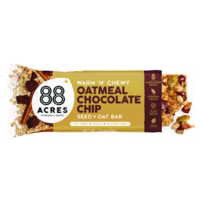 Warm 'N Chewy Gluten-Free Oatmeal/Chocolate Chip Seed and Oat Bar, 1.6 oz Bar, 9/Box