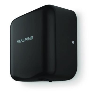 Alpine Industries Hemlock Commercial Automatic 120V Hand Dryer, 6.69 x 11.41 x 12.31, Stainless Steel, Black (ALHALP40010BLA) ALHALP40010BLA