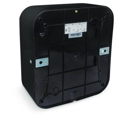 Alpine Industries Hemlock Commercial Automatic 120V Hand Dryer, 6.69 x 11.41 x 12.31, Stainless Steel, Black (ALHALP40010BLA) ALHALP40010BLA