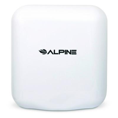 Alpine Industries Hemlock Commercial 220V Automatic Hand Dryer, 6.68 x 11.41 x 12.31, Stainless Steel, White (ALHALP40020WHI) ALHALP40020WHI