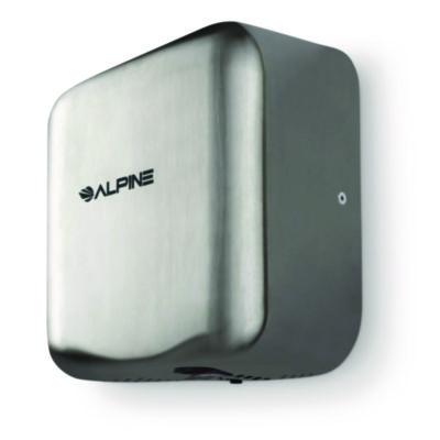 Alpine Industries Hemlock Commercial Automatic 120V Hand Dryer, 6.68 x 11.41 x 12.31, Stainless Steel, Silver (ALHALP40010SSB) ALHALP40010SSB