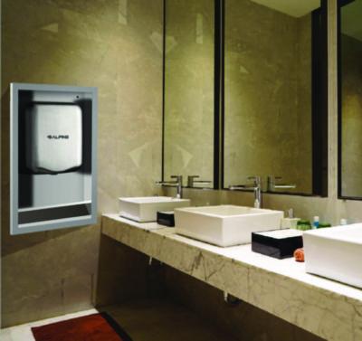 Alpine Industries Hemlock Recess Wall Kit, 3.38 x 16.38 x 26, Stainless Steel (ALHALP400RECESS) ALHALP400RECESS