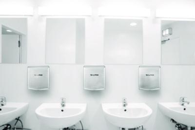 Alpine Industries Willow Commercial 120V Automatic Hand Dryer, 3.93 x 11.25 x 12.63, Stainless Steel, Silver (ALHALP40510SSB) ALHALP40510SSB