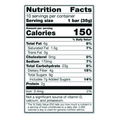 Blueberry Soft-Baked Muffin Bar, 1.24 oz Bar, 12/Box